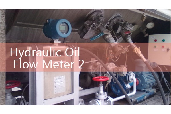 Hydraulic Oil Flow Meter 2 Inch Steel Mill Processing Flow Metrics